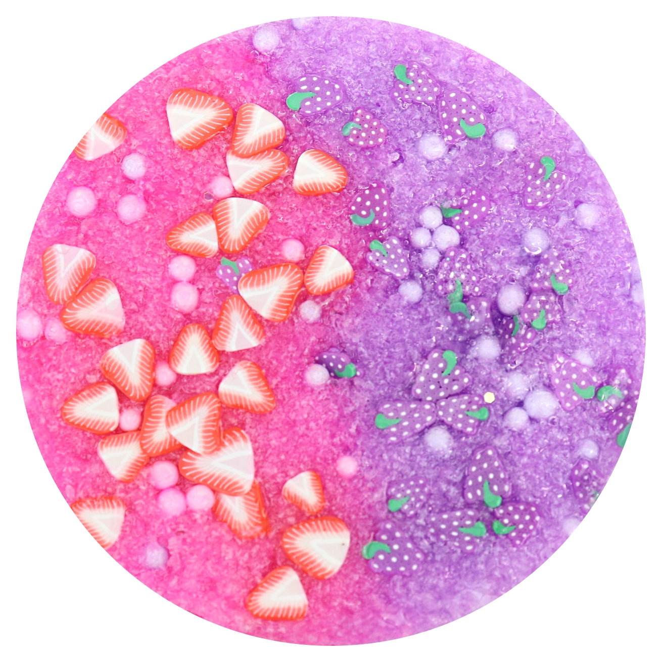 Strawbb&Grape Pop Rocks - Momo Slimes 🍑