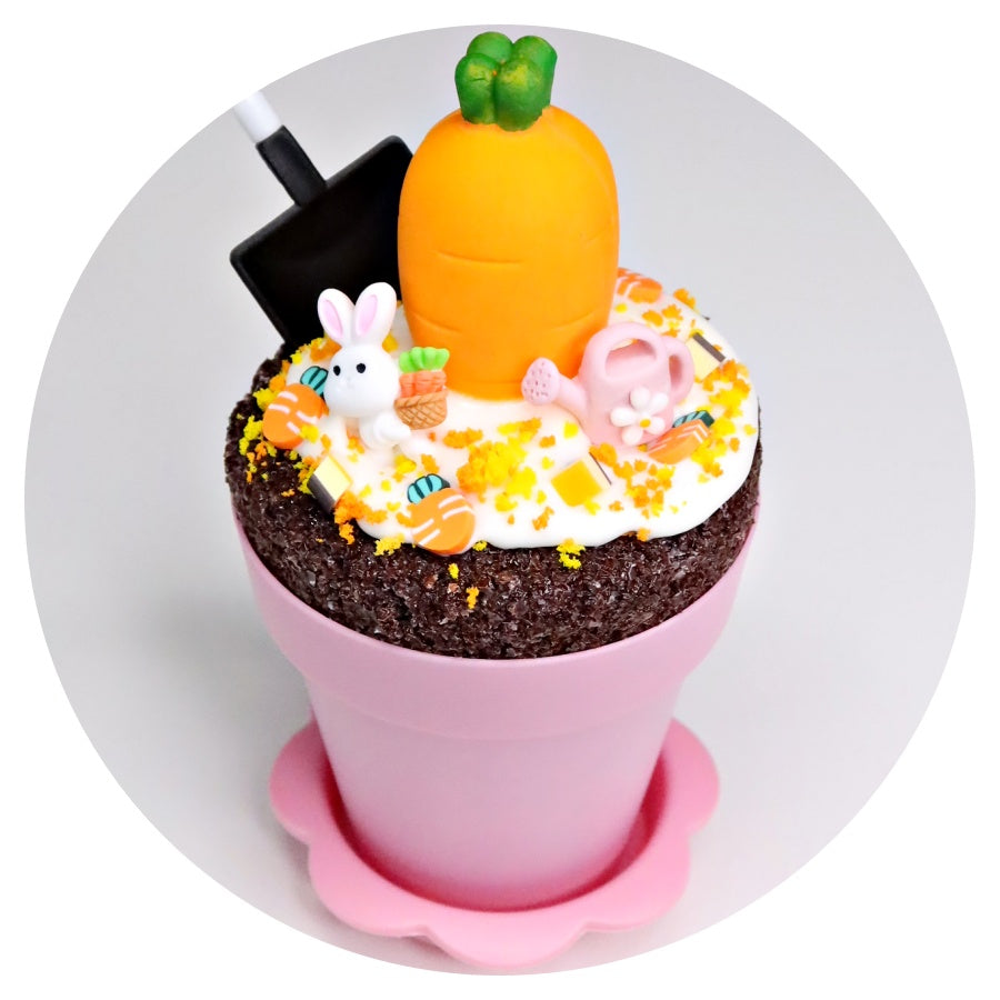 Carrot Garden Cupcake DIY Slime Kit